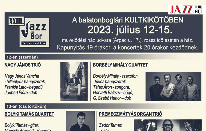 Balatonboglári jazzfesztivál