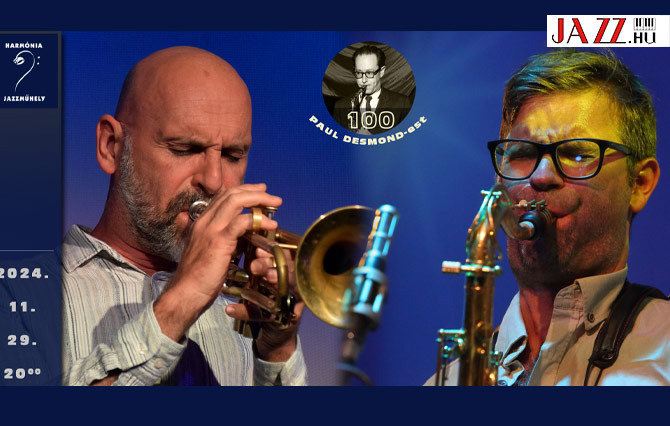 Paul Desmond Centenárium • Bacsó Kristóf Quartet feat. Fekete-Kovács Kornél