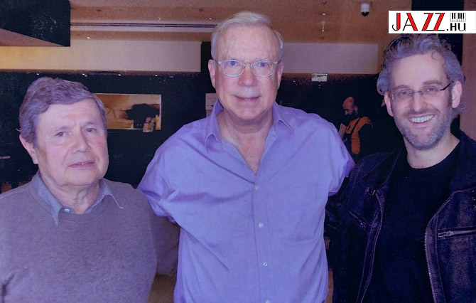  Gary Burtonnel és Szaniszló Richárddal